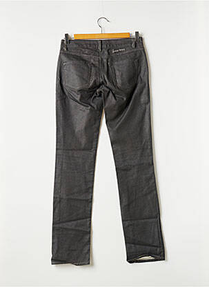 Pantalon droit stretch taille basse gris GUESS femme