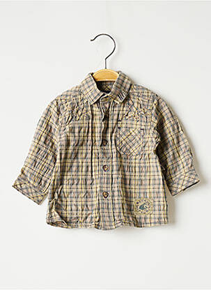 Chemise manches longues manches longues beige SERGENT MAJOR garçon