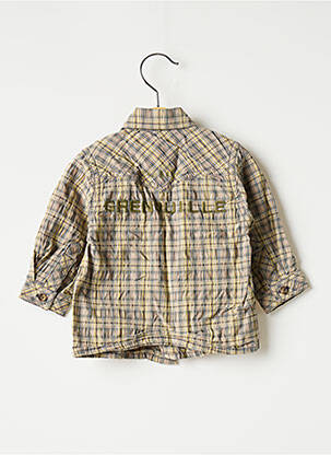 Chemise manches longues manches longues beige SERGENT MAJOR garçon