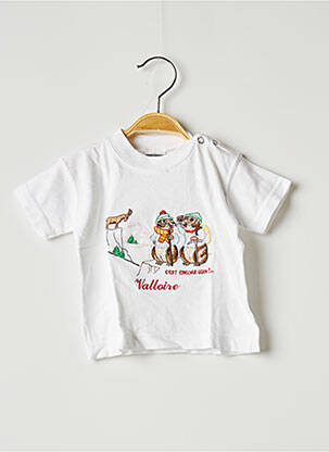 T-shirt blanc SKY LABEL pour garçon