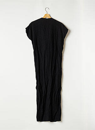 Robe longue manches courtes manches courtes noir BIMBA Y LOLA femme
