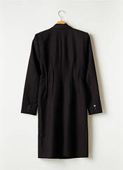Manteau long noir GESTUZ pour femme seconde vue