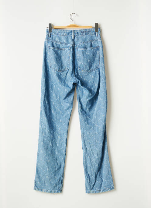 Jeans coupe droite bleu GESTUZ pour femme