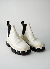 Bottines/Boots blanc PRADA pour femme seconde vue