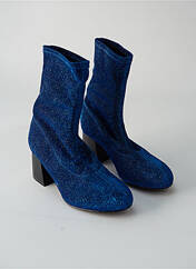 Bottines/Boots bleu MONKI pour femme seconde vue