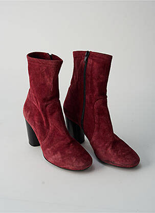 Bottines/Boots rouge JONAK pour femme