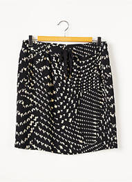 Jupe courte poches noir CKS femme