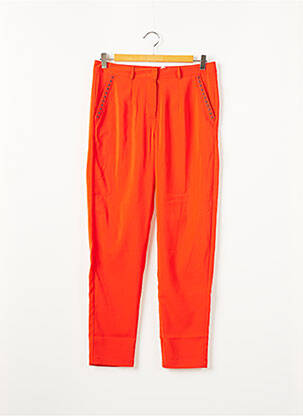 Pantalon 7/8 orange TREND BY CAPTAIN TORTUE pour femme
