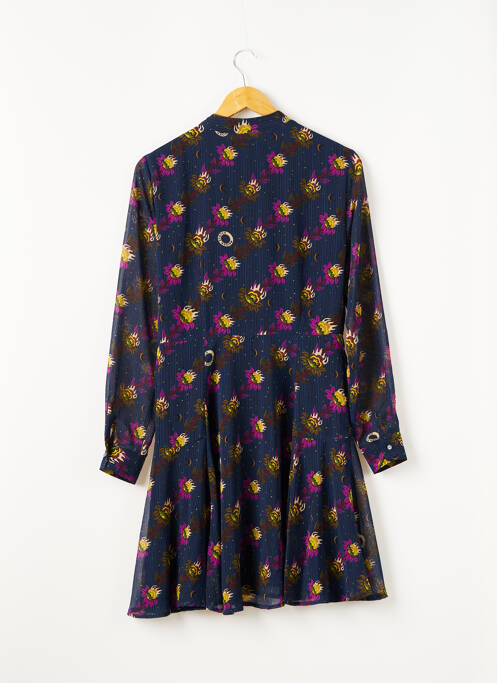 Robe mi-longue bleu MAISON SCOTCH pour femme