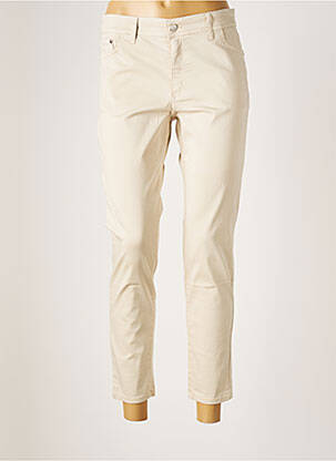 Pantalon slim beige COWEST pour femme