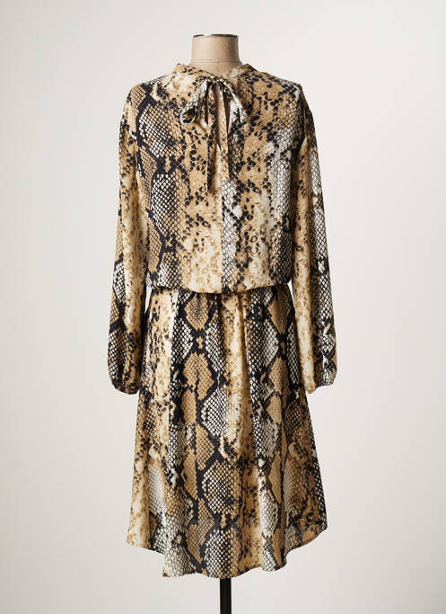 Robe mi-longue beige KOCCA femme