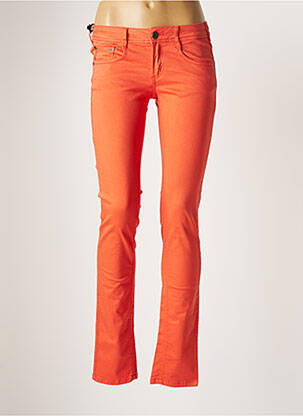 Pantalon slim orange CIMARRON pour femme