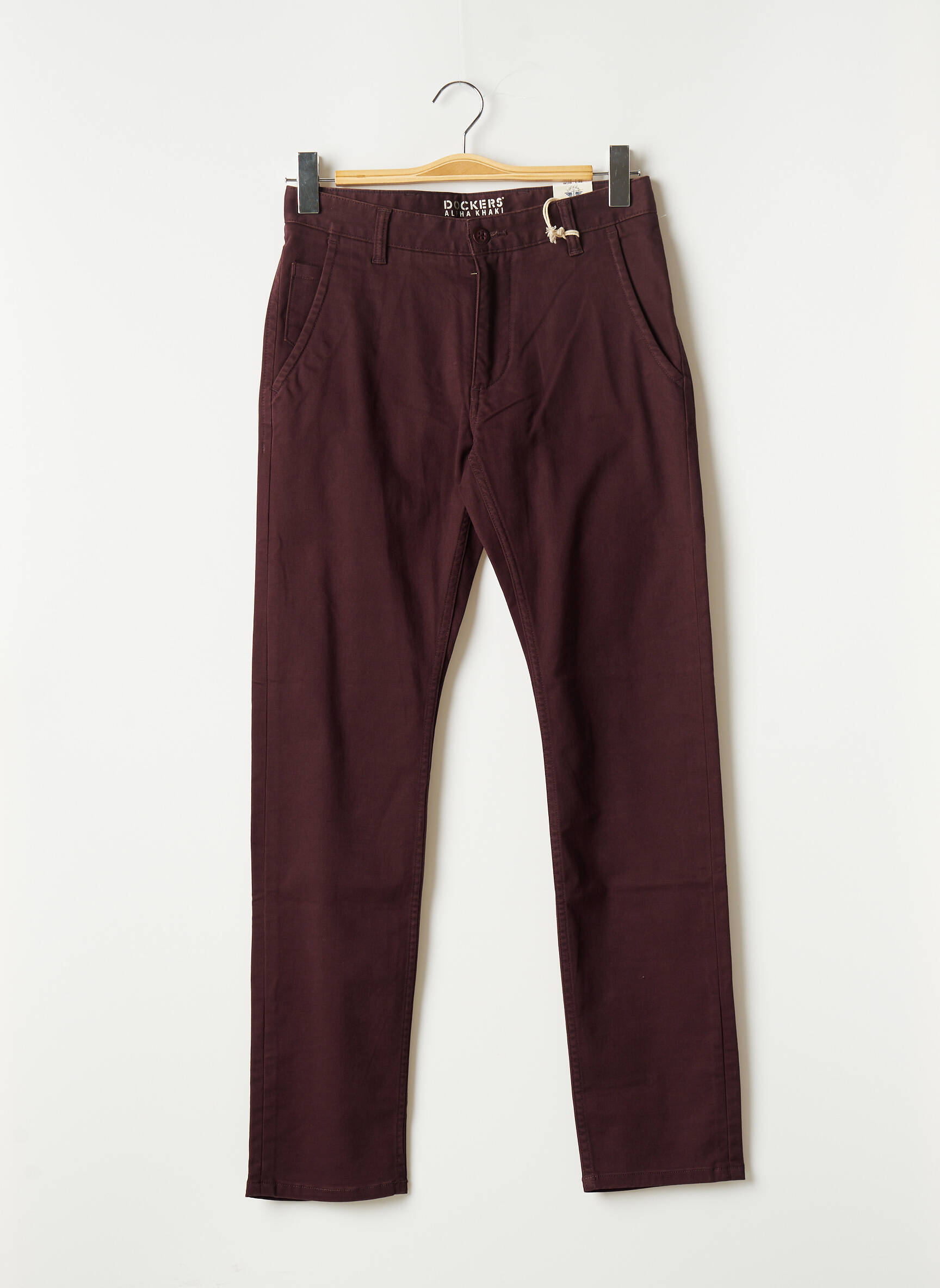 DOCKERS Pantalon Chino Pantalon De Coton Coupe Droite Homme Taille 48 W 32 L 