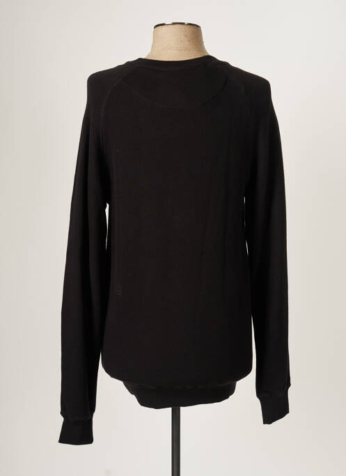 Sweat-shirt noir ELEVEN PARIS pour homme