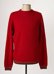 Pull rouge RECYCLED ART WORLD pour homme seconde vue