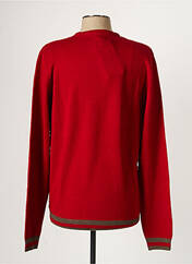 Pull rouge RECYCLED ART WORLD pour homme seconde vue