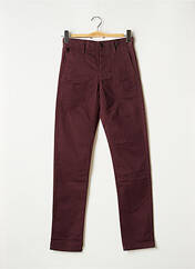Pantalon droit violet G STAR pour femme seconde vue