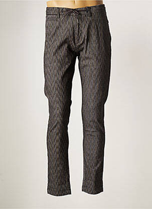 Pantalon droit gris DSTREZZED pour homme