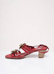 Sandales/Nu pieds rouge SAMOA pour femme seconde vue