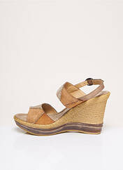Sandales/Nu pieds beige SAMOA pour femme seconde vue