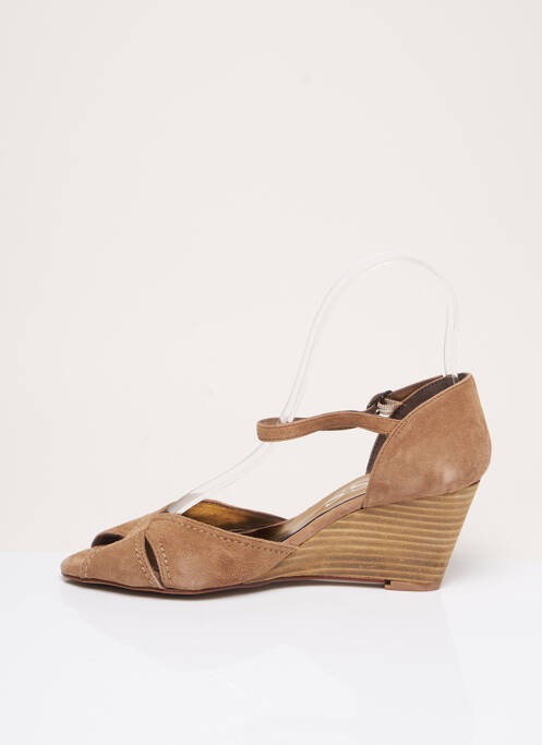 Sandales/Nu pieds marron KESS pour femme