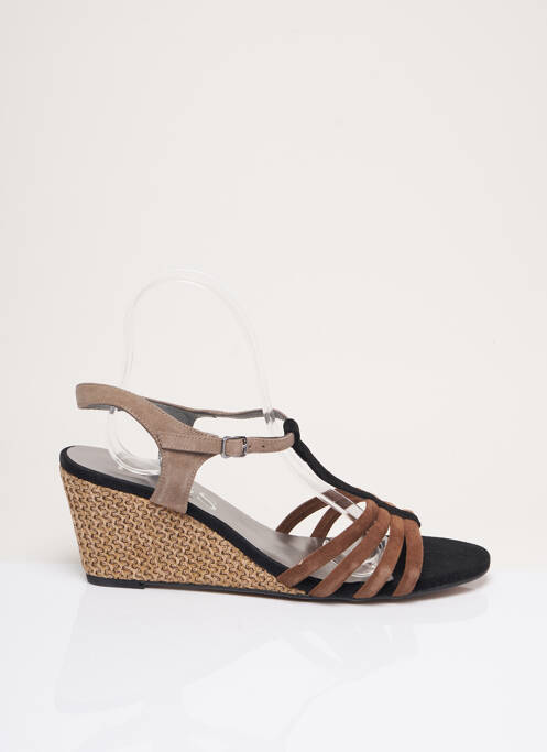 Sandales/Nu pieds noir KESS pour femme