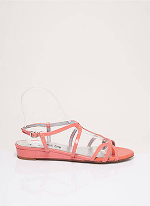 Sandales/Nu pieds orange KESS pour femme