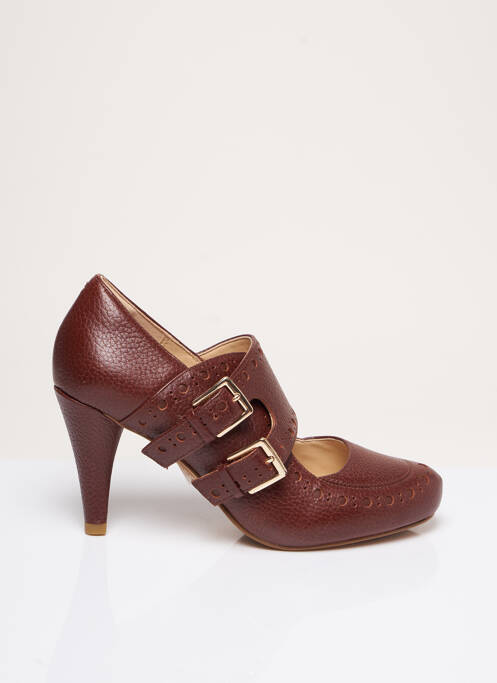 Escarpins marron CLARKS pour femme