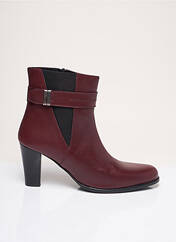Bottines/Boots rouge BAXXO pour femme seconde vue
