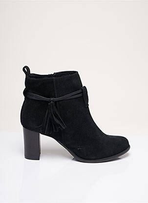 Bottines/boots talon bottier talon de 7 à 9cm noir BELLA STORIA femme