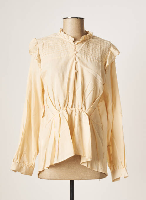 Blouse beige SENES pour femme