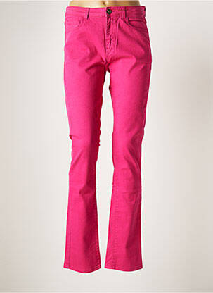 Pantalon slim stretch taille normale rose SWILDENS femme