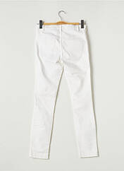 Jeans coupe slim blanc QUIET pour femme seconde vue