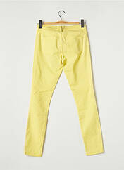 Pantalon slim jaune QUIET pour femme seconde vue