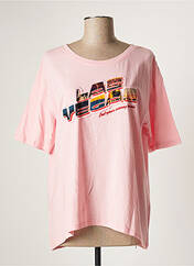 T-shirt rose SWILDENS pour femme seconde vue