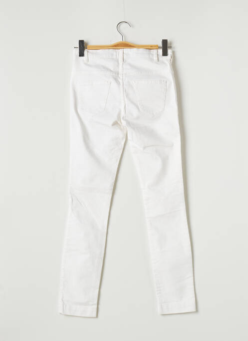 Jeans coupe slim blanc QUIET pour femme