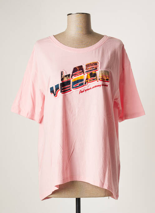 T-shirt rose SWILDENS pour femme