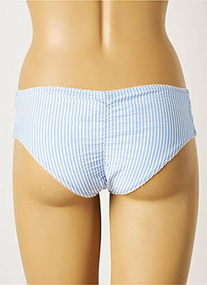 Bas de maillot de bain stretch culotte bleu AGUA BENDITA femme
