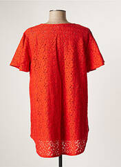 Tunique manches courtes orange AGATHE & LOUISE pour femme seconde vue