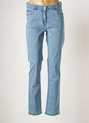 Jeans coupe droite bleu AGATHE & LOUISE pour femme seconde vue