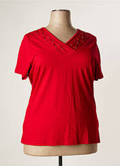 T-shirt rouge GUY DUBOUIS pour femme seconde vue