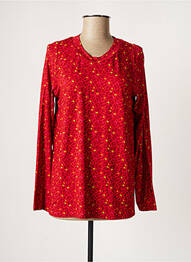 T-shirt manches longues manches longues rouge AGATHE & LOUISE femme