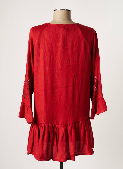 Tunique manches longues marron AGATHE & LOUISE pour femme