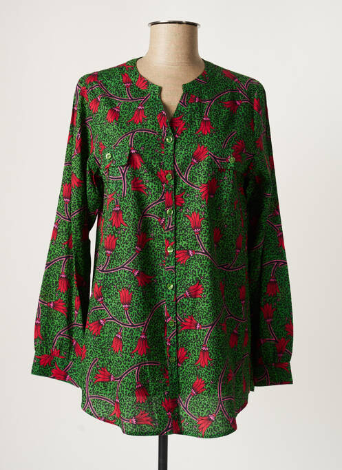 Tunique manches longues vert AGATHE & LOUISE pour femme