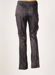 Pantalon chino gris AGATHE & LOUISE pour femme seconde vue