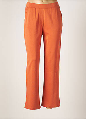 Pantalon droit orange L'ATELIER D'ANNA pour femme
