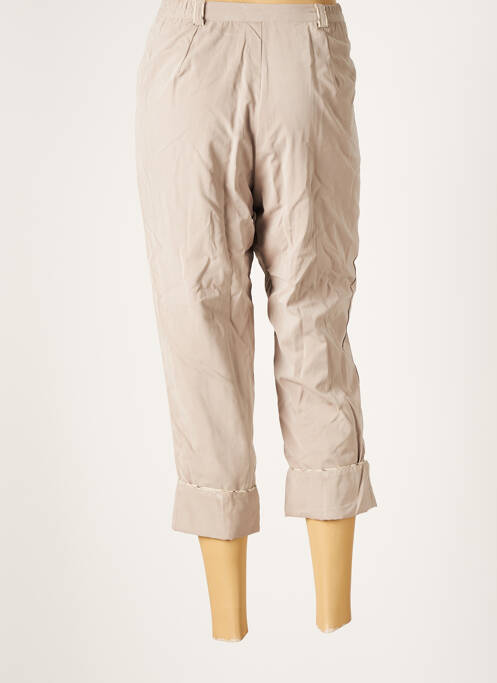 Pantalon 7/8 beige JAC JAC pour femme