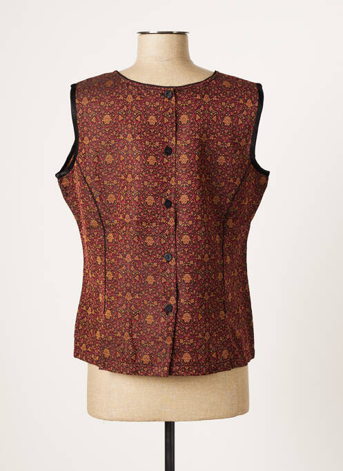 Top rouge JAC JAC pour femme