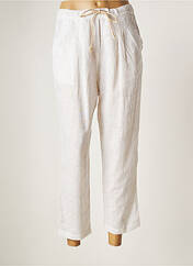 Pantalon 7/8 blanc MARGOT pour femme seconde vue