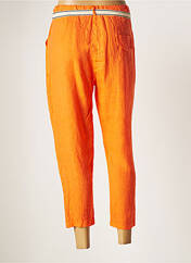 Pantalon 7/8 orange ALEXANDRE LAURENT pour femme seconde vue
